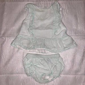 Janie and Jack girls matching outfit 3-6m